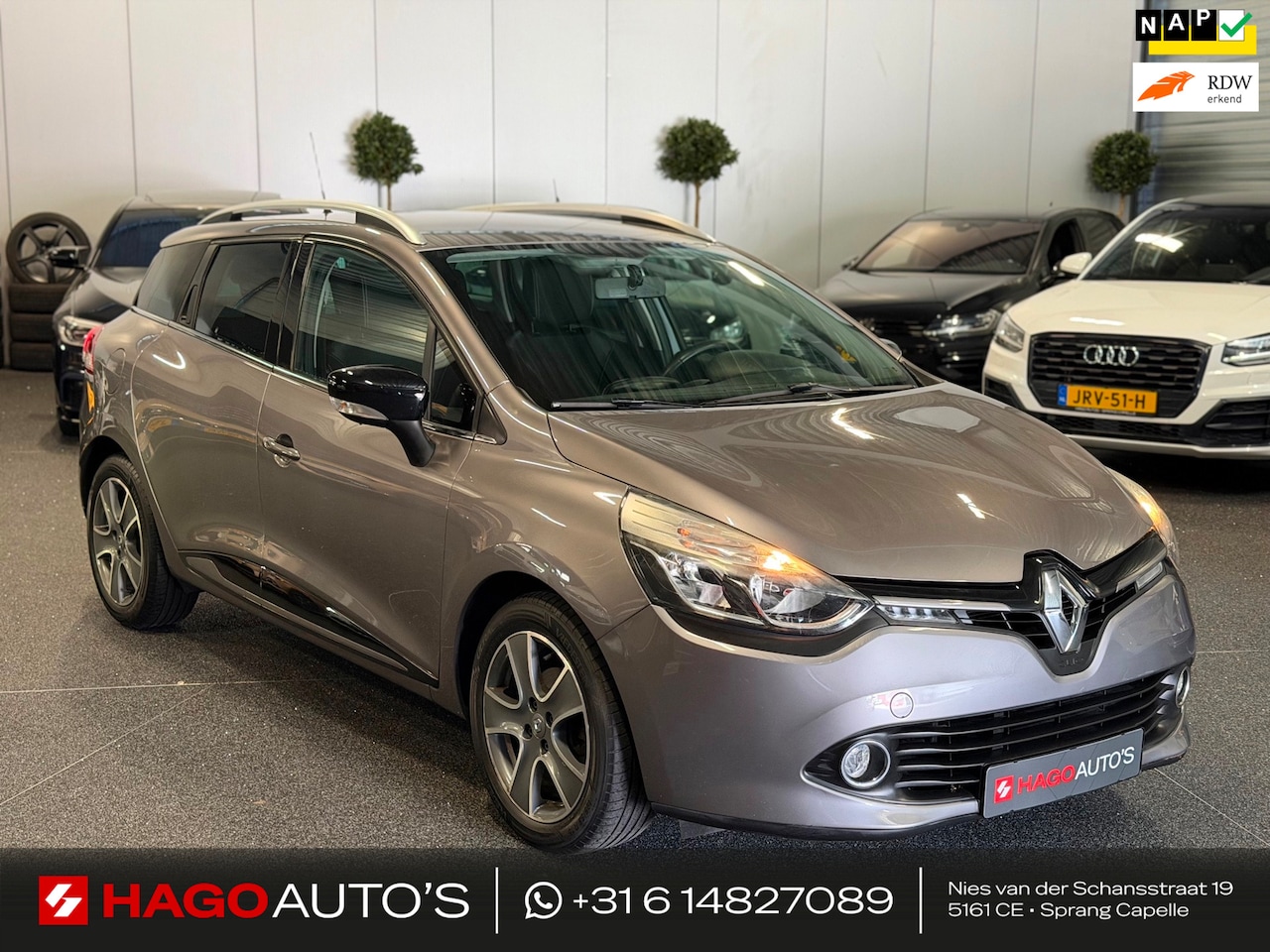 Renault Clio Estate - 0.9 TCe Night&Day LED/AIRCO/NAVI/CRUISE/PDC/NAP/APK - AutoWereld.nl