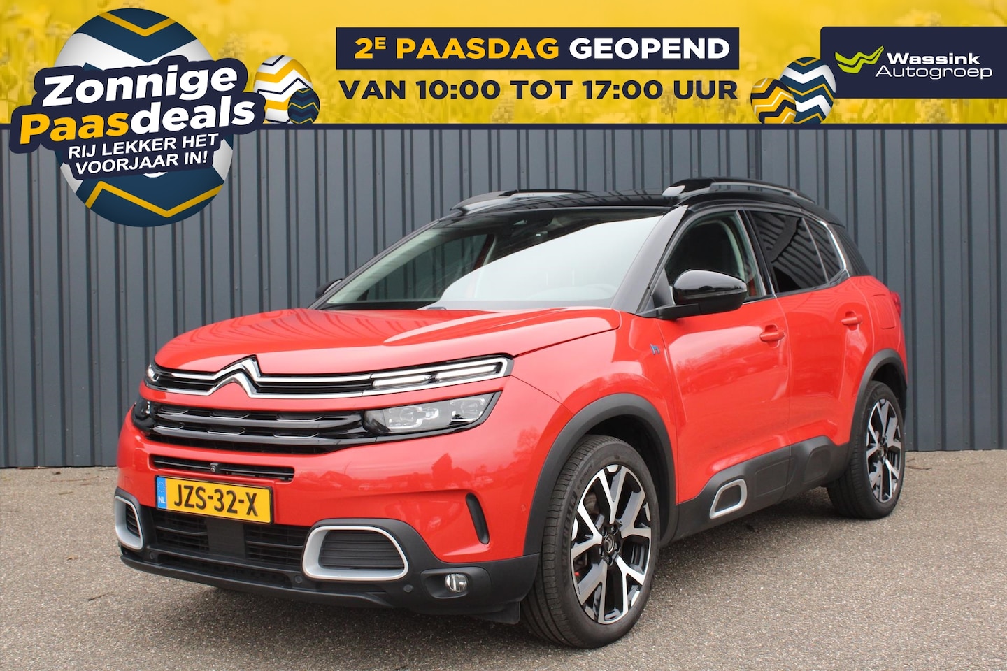 Citroën C5 Aircross - 1.6 Hybrid 225pk EAT8 Shine Stoelverwarming | Adaptive Cruise | Camera | DAB | Carplay | E - AutoWereld.nl