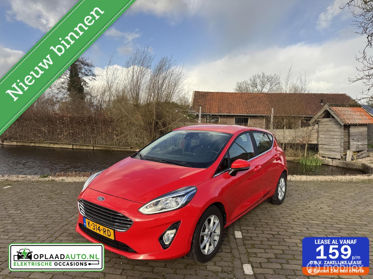 Ford Fiesta - 1.0 EcoBoost Hybrid Titanium X 1.0 EcoBoost Hybrid Titanium X | Carplay | B&O - AutoWereld.nl