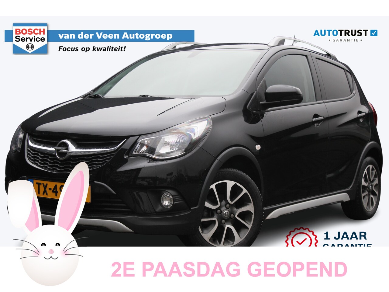 Opel Karl - 1.0 Rocks Online Edition | Incl. 12 maanden garantie | Bluetooth | Navigatie | DAB | Licht - AutoWereld.nl