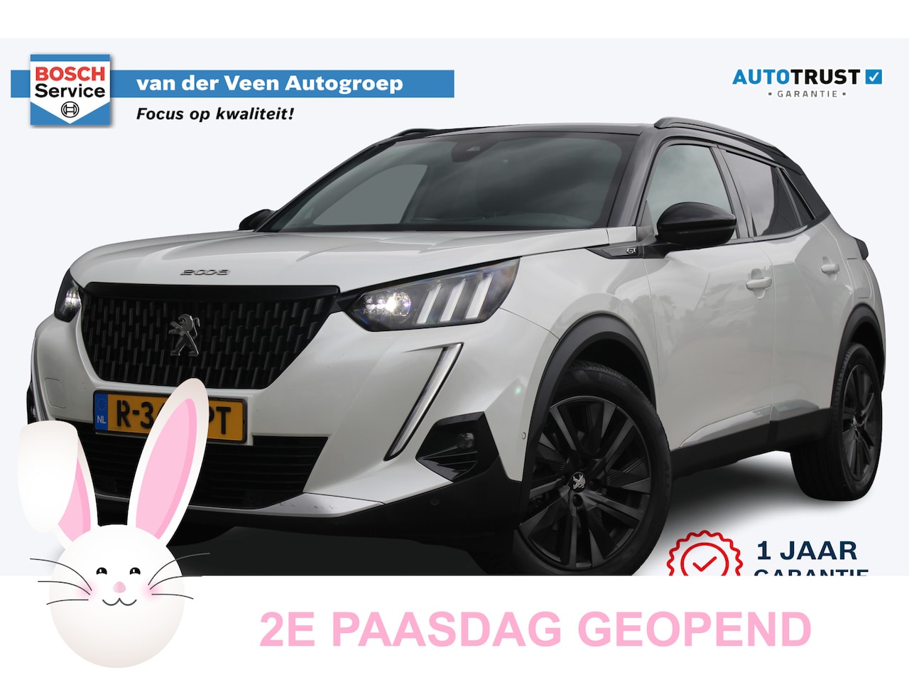 Peugeot 2008 - 1.2 GT Pack Automaat | incl. 12 maanden garantie | Trekhaak | LED | 18" velgen | DAB+ | Fo - AutoWereld.nl