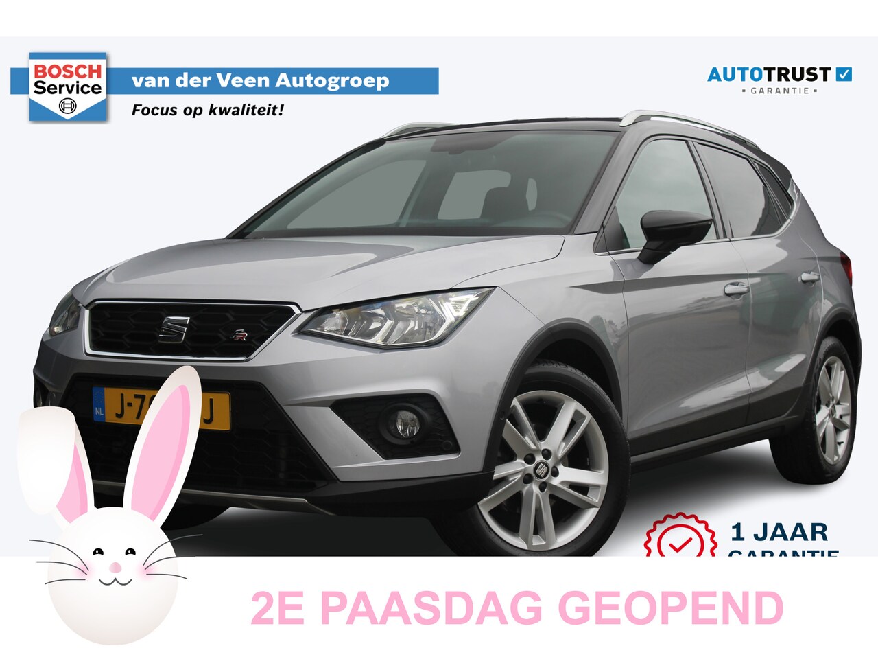SEAT Arona - 1.5 TSI EVO FR Business Intense | Incl. 12 maanden garantie | Voorstoelen verwarmd | Airco - AutoWereld.nl