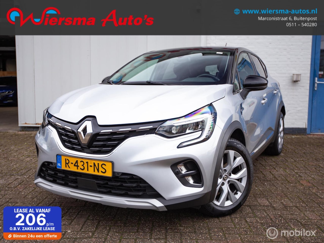 Renault Captur - 1.0 TCe 90|Carplay|LED|Camera|Trekhaak|Cruise|Navi - AutoWereld.nl