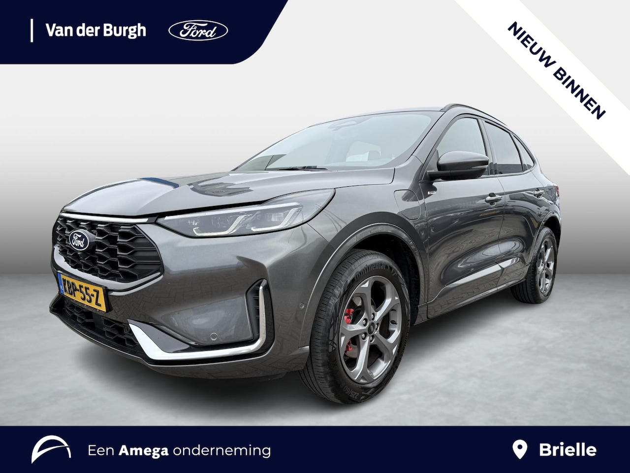 Ford Kuga - 2.5 PHEV ST-Line X Trekhaak - 2100 KG trekgewicht - Driver assistance pack - B&O - AutoWereld.nl