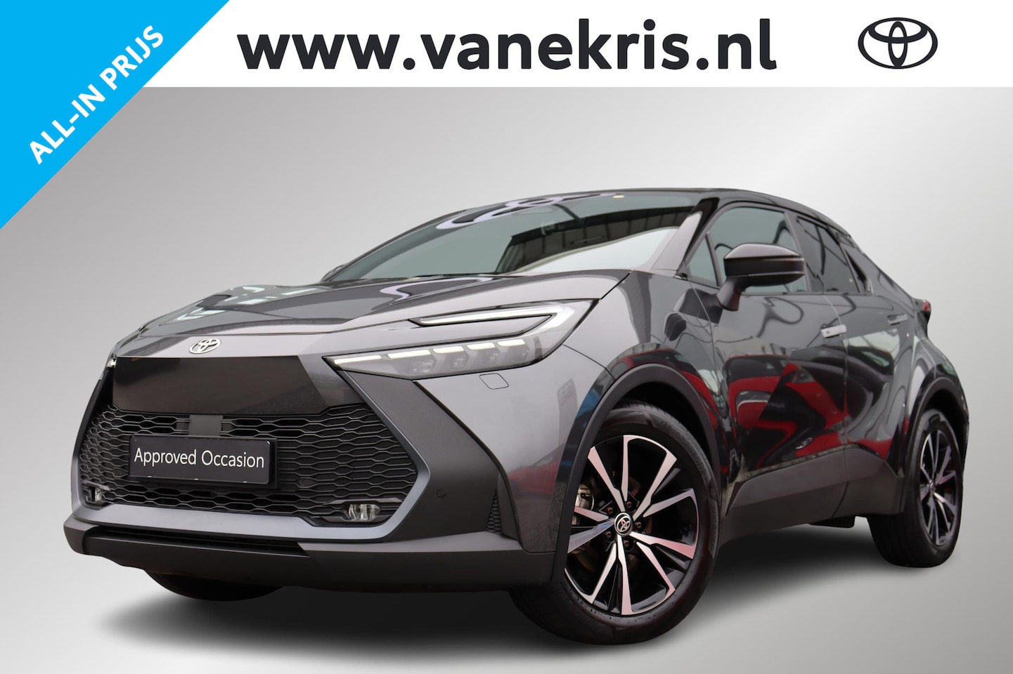 Toyota C-HR - 1.8 Hybrid 140 First Edition Limited, Bitone , Elek achterklep, Stoelverwarming. - AutoWereld.nl