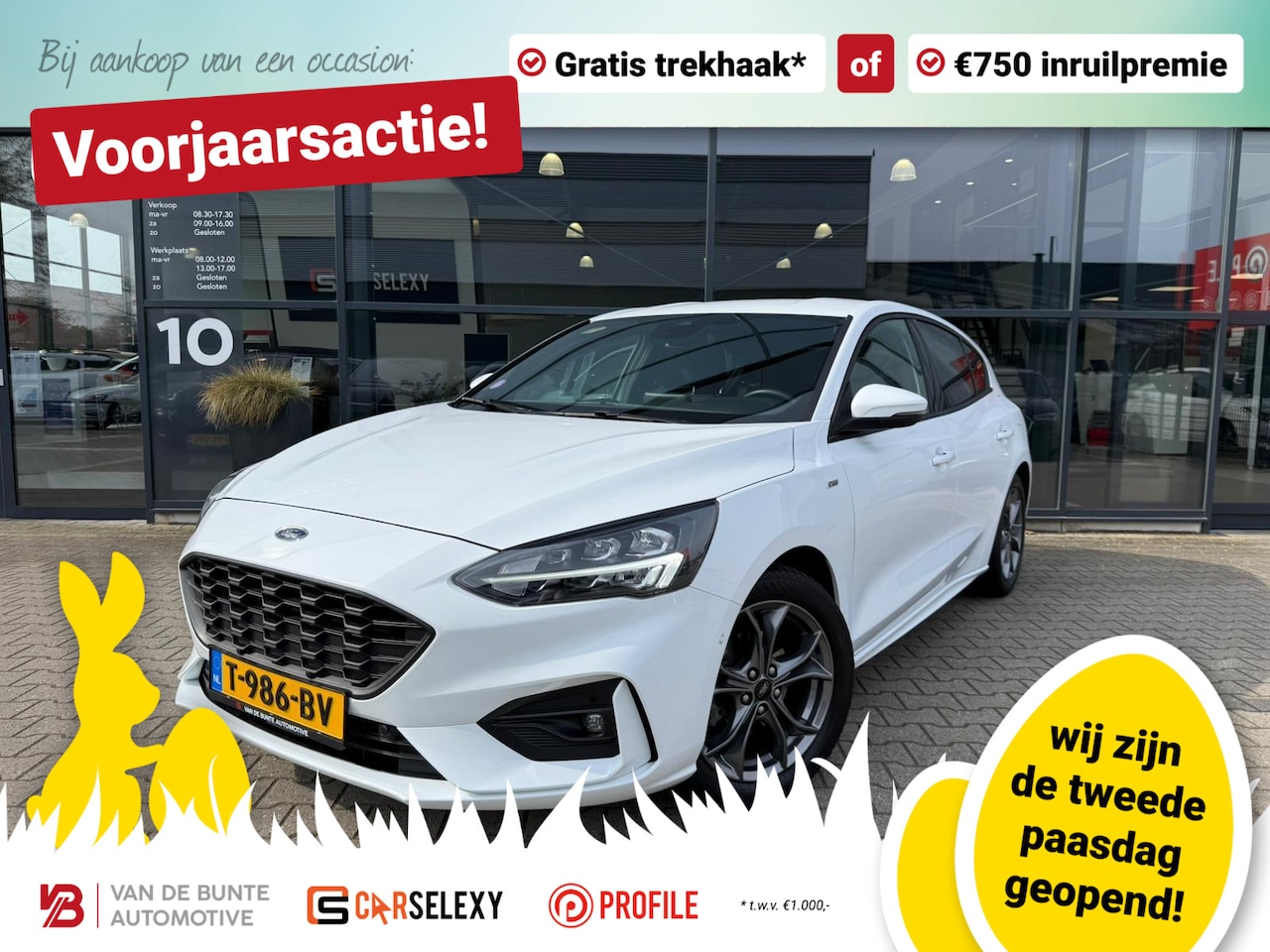 Ford Focus - 1.0 EcoBoost Hybrid ST Line X *Stoelverwarming* - AutoWereld.nl