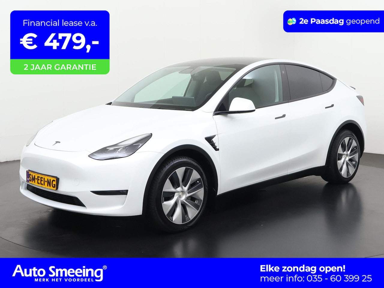 Tesla Model Y - Long Range AWD Dual | Stoelverwarming | Premium Audio | Panoramadak | Zondag Open! - AutoWereld.nl