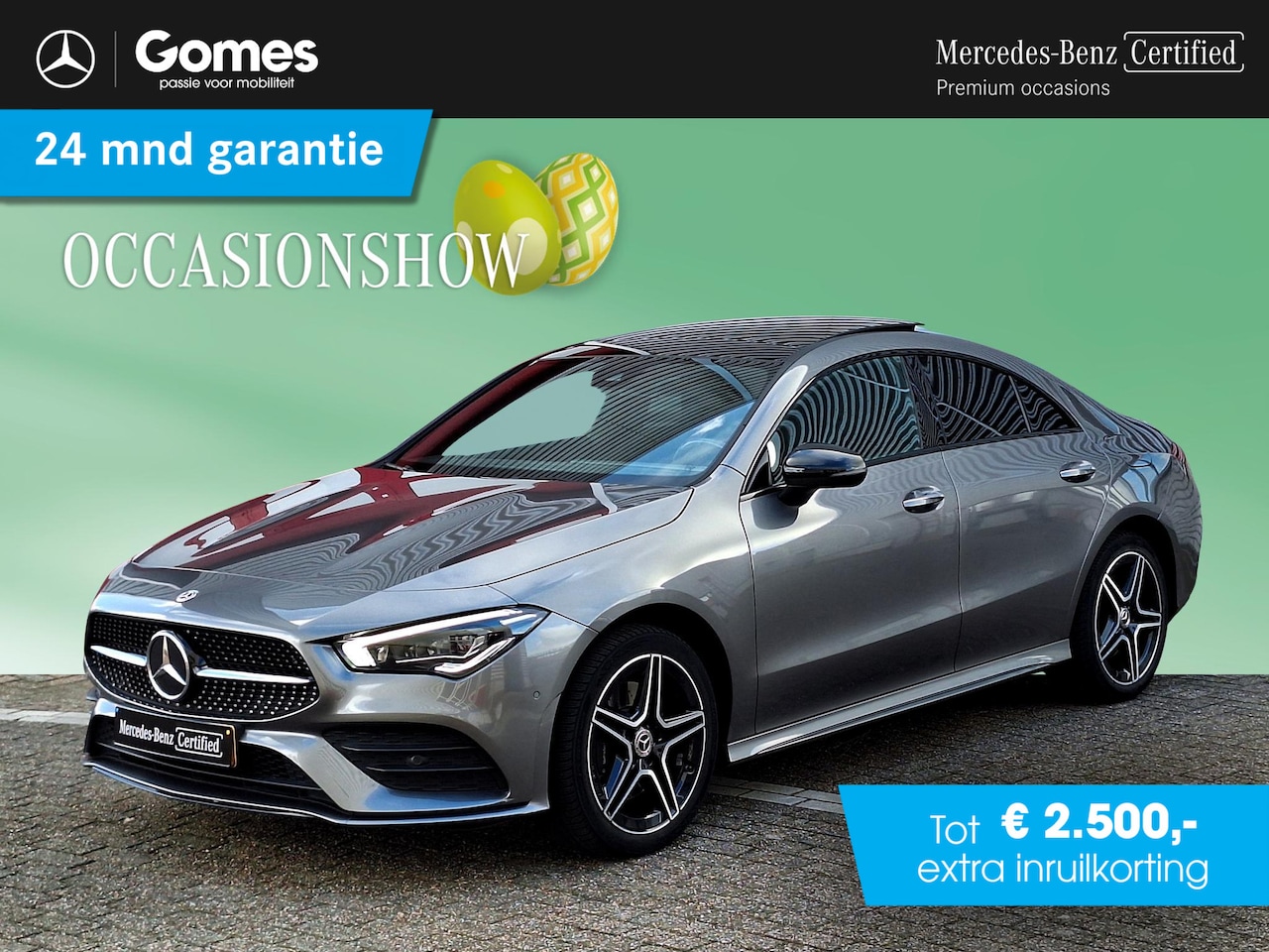 Mercedes-Benz CLA-Klasse - 250 e Business Solution AMG Limited | Panoramadak | Night pakket | Achteruitrijcamera | Sf - AutoWereld.nl