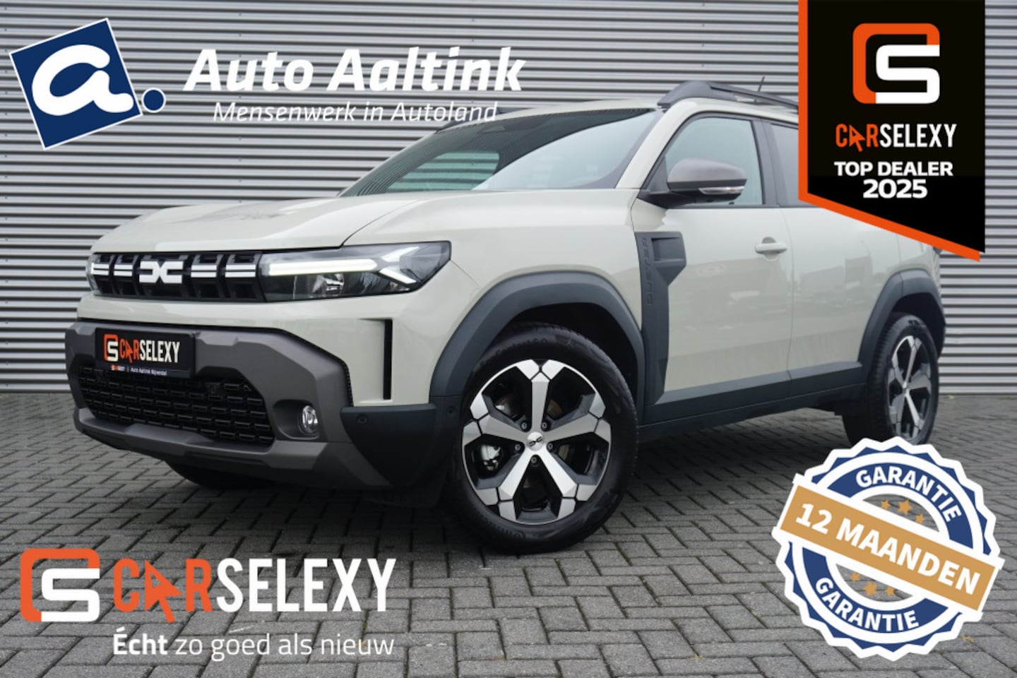 Dacia Duster - 140PK Hybrid Journey AUTOMAAT | 360° CAMERA | NAVI | LUXE! - AutoWereld.nl
