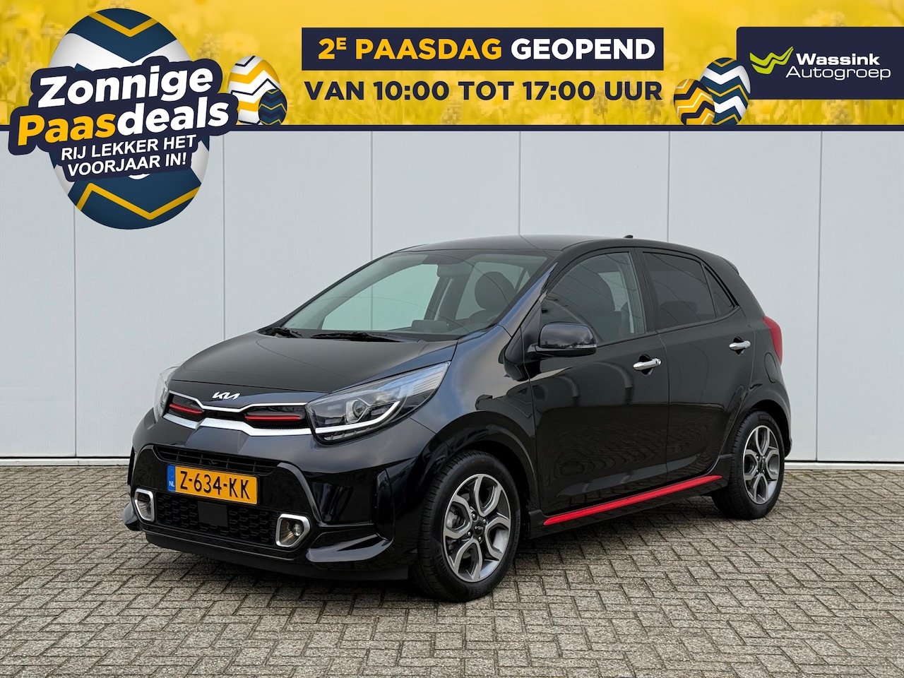 Kia Picanto - 1.0 DPi 67pk 4-zits GT-Line | Camera | Cruise control | Navigatie | Carplay | Leder | - AutoWereld.nl