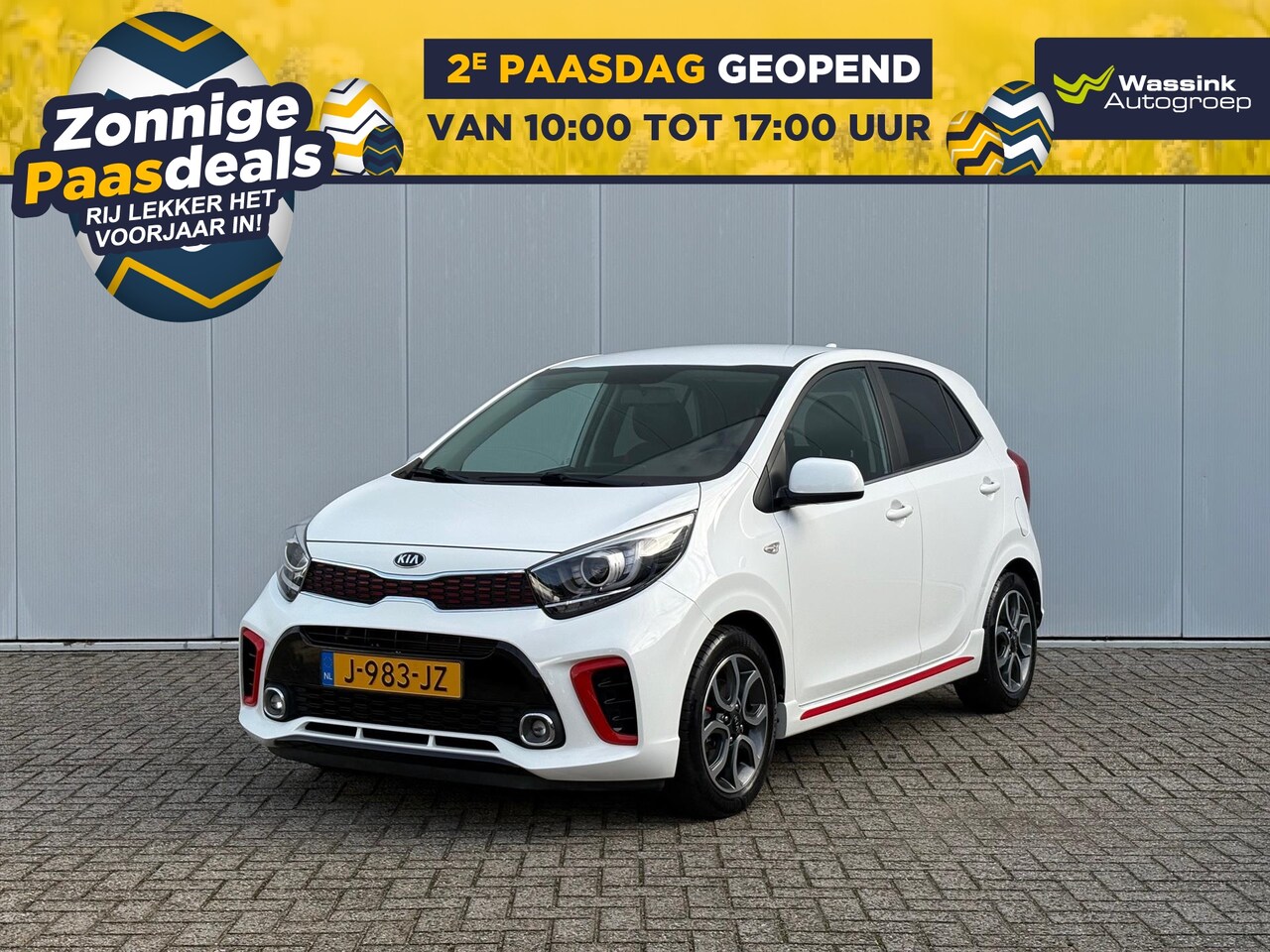 Kia Picanto - 1.0 MPi 67pk 4-zits GT-Line Edition | Navigatie | Camera | CarPlay | Leer | - AutoWereld.nl