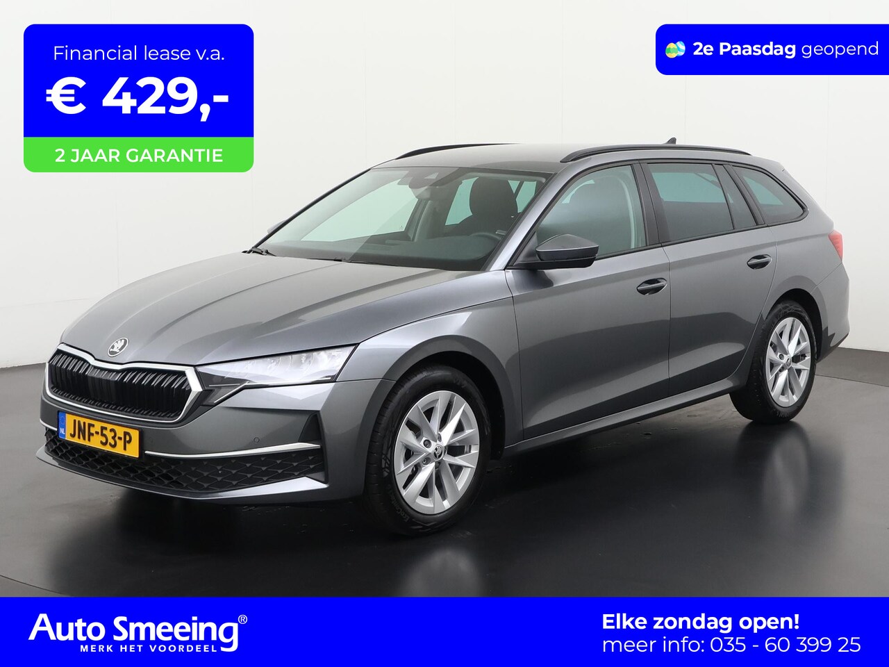 Skoda Octavia Combi - 1.5 TSI MHEV Business Edition | Elek. Achterklep | Camera | Digital Cockpit | Stoelverwarm - AutoWereld.nl