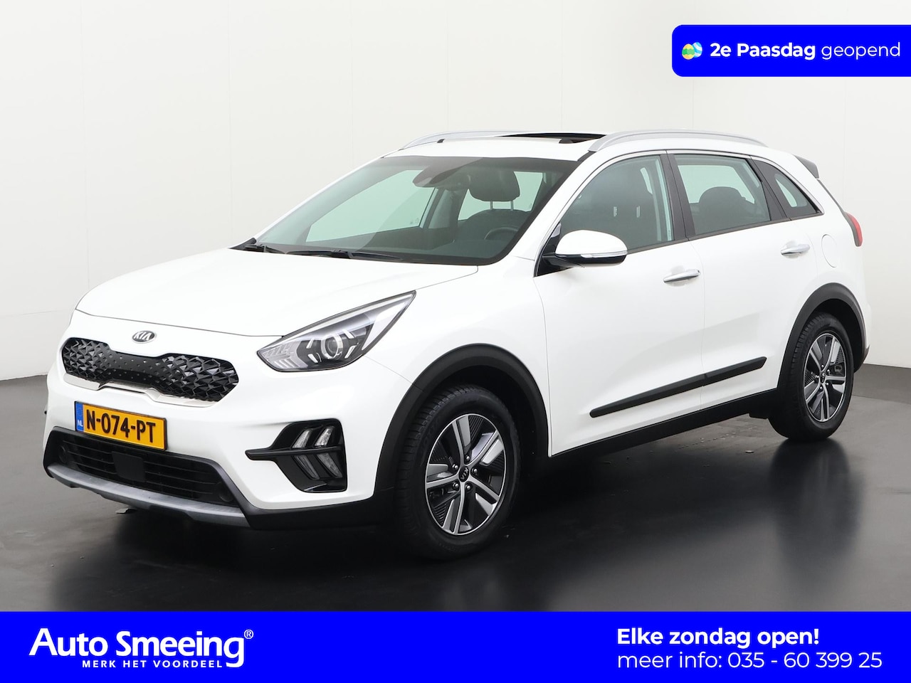 Kia Niro - 1.6 GDi Hybrid DynamicLine Style Pack | Schuifdak | Zondag Open! - AutoWereld.nl