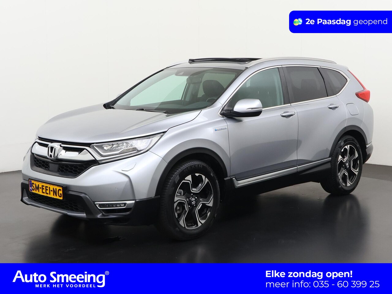 Honda CR-V - 2.0 Hybrid Executive | Panoramadak | Leder | Zondag Open! - AutoWereld.nl