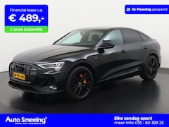 Audi e-tron Sportback - 55 quattro S-Line Black Edition 95 kWh | Valcona Leder | Bang&Olufsen | Zondag Open