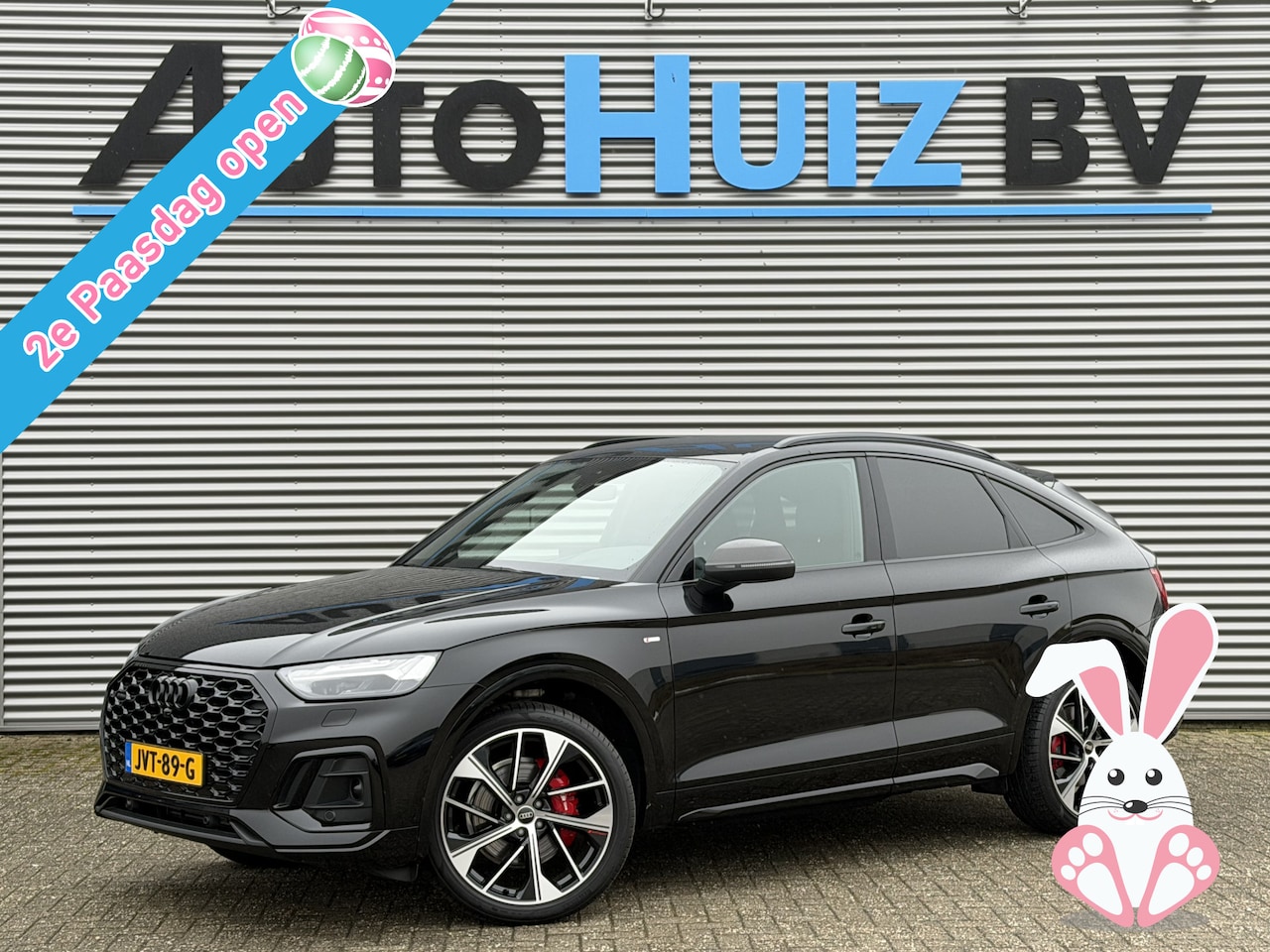 Audi Q5 Sportback - 40 TFSI 204 PK S-Line Luchtvering Lederen interieur Trekhaak ACC Matrix Led Keyless Entry - AutoWereld.nl