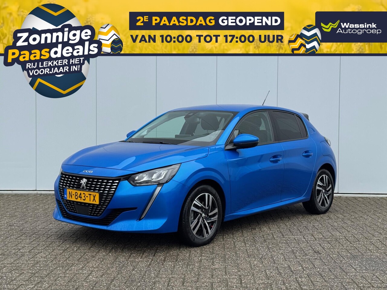Peugeot 208 - 1.2 PureTech 100pk EAT8 Allure Pack | Navigatie | Camera | CarPlay | Led | - AutoWereld.nl