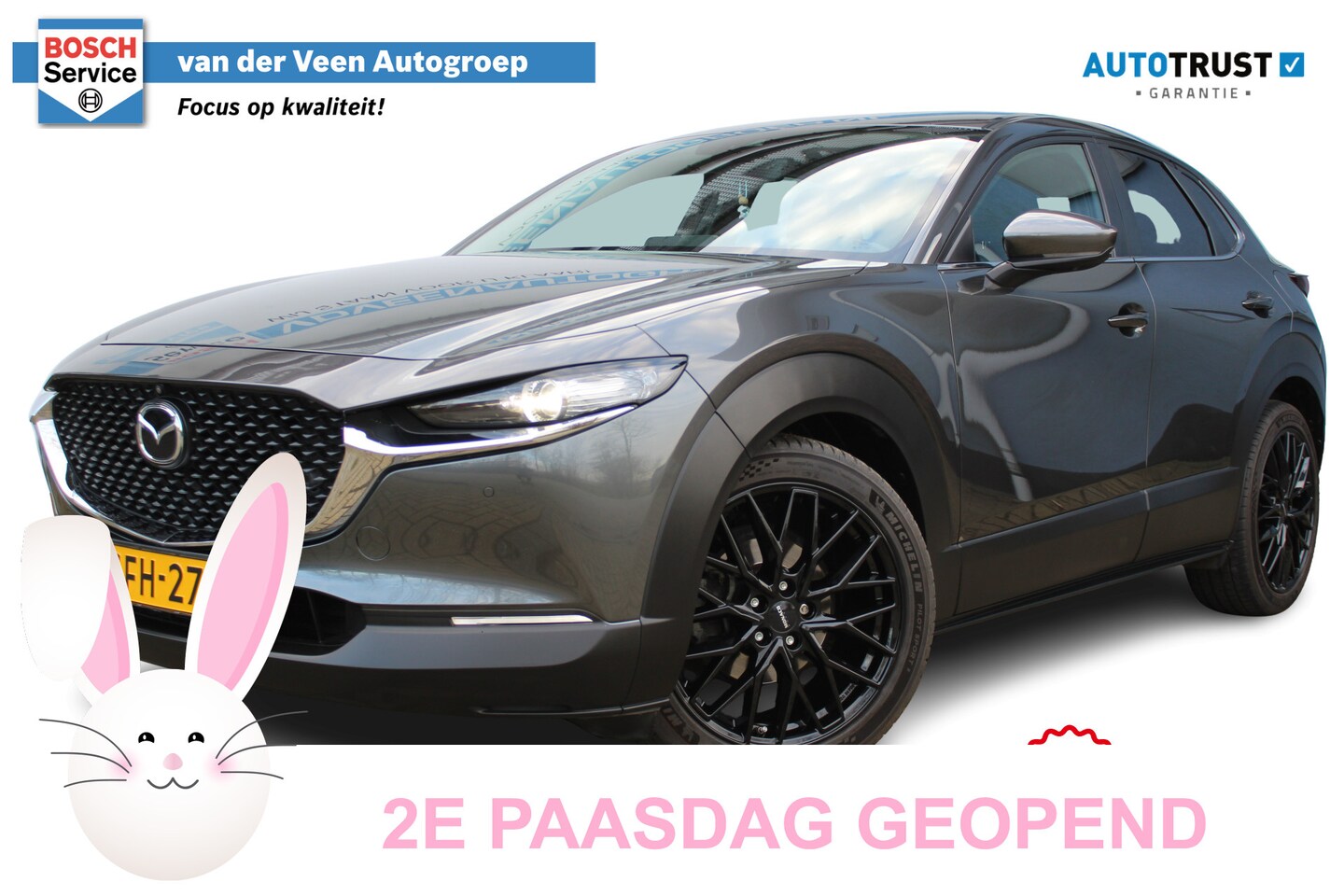 Mazda CX-30 - 2.0 e-SkyActiv-X M Hybrid Comfort | Incl. 12 maanden Garantie | 360* Camera | Adaptive cru - AutoWereld.nl