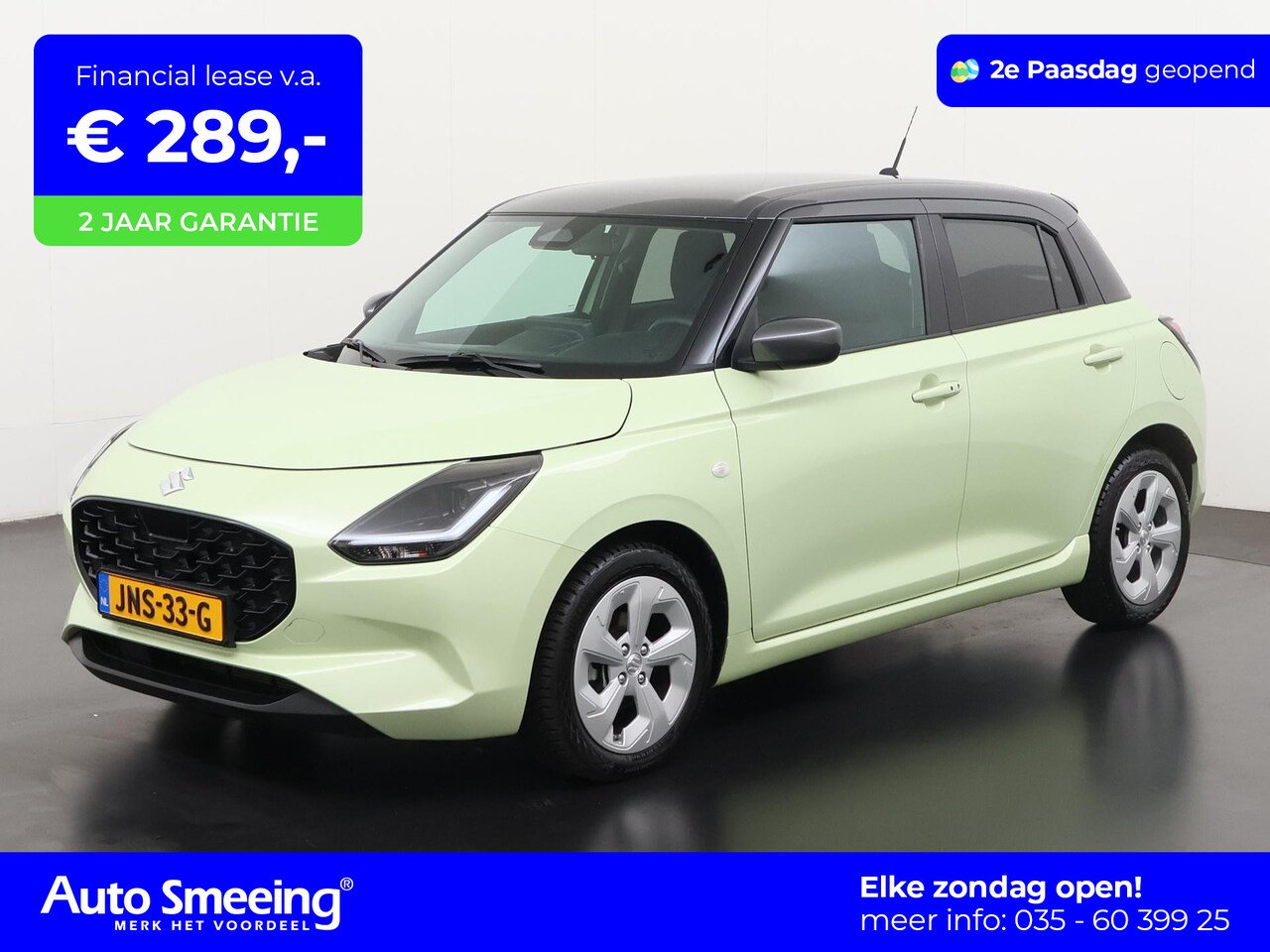 Suzuki Swift - 1.2 Select Smart Hybrid Two-Tone | Camera | Stoelverwarming | Blind Spot | Navigatie | Zon - AutoWereld.nl