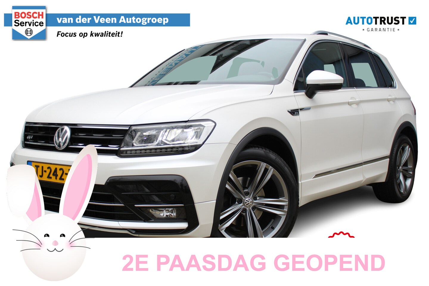 Volkswagen Tiguan - 1.4 TSI Highline Business R-Line | Incl. 12 maanden Garantie | Panorama dak | Stoelverwarm - AutoWereld.nl