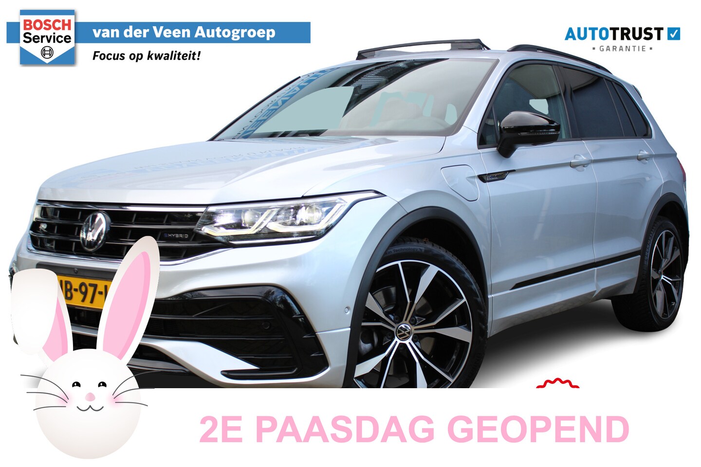 Volkswagen Tiguan - 1.4 TSI eHybrid R-Line Business 245 pk | Incl. 12 maanden Garantie | Panorama dak | Stoel/ - AutoWereld.nl