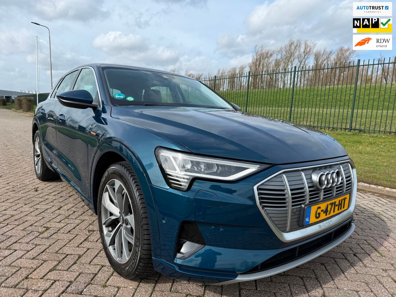 Audi e-tron - E-tron 55 quattro advanced 95 kWh SOH 100% - AutoWereld.nl
