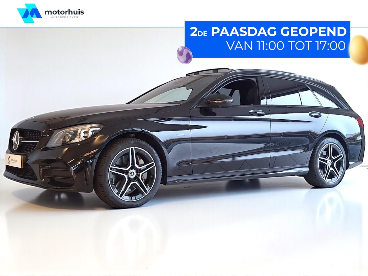 Mercedes-Benz C-klasse Estate - C300 e 320pk 9G-TRONIC AMG LINE Business Solution Luxury Limited STOELV CAMERA LED PANO - AutoWereld.nl