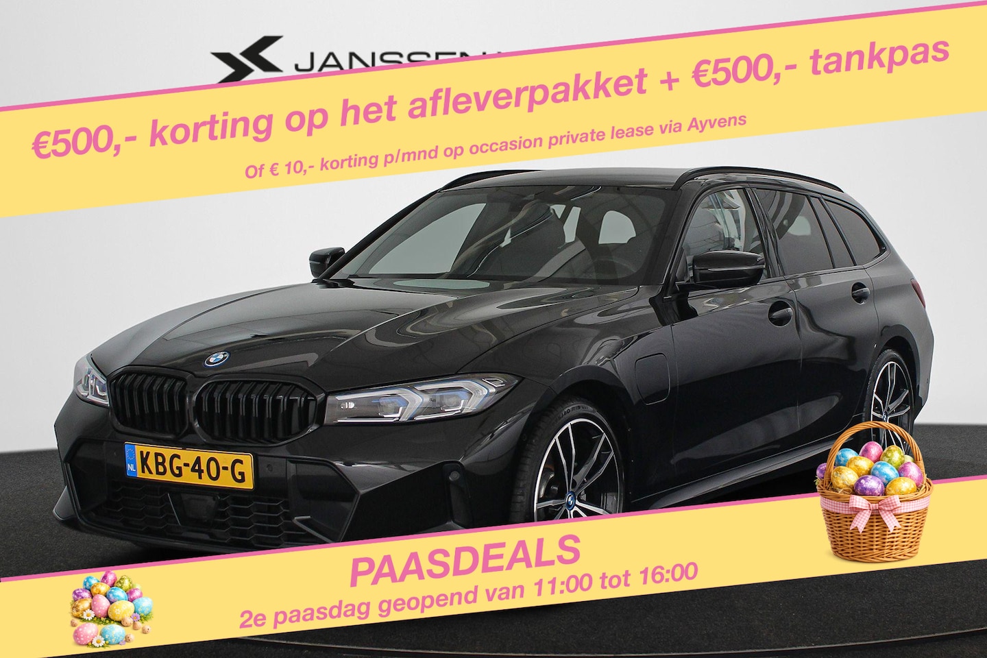 BMW 3-serie Touring - 330e M Sport Harman Kardon Head-Up Keyless Stoelverwarming - AutoWereld.nl