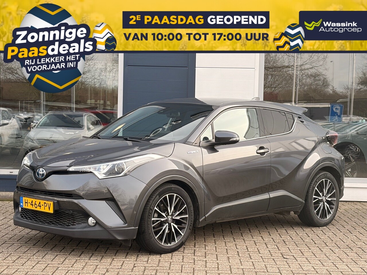 Toyota C-HR - 1.8 Hybrid 122pk CVT Executive | Dodehoekdetectie | Stoelverwarming | JBL | Trekhaak | - AutoWereld.nl