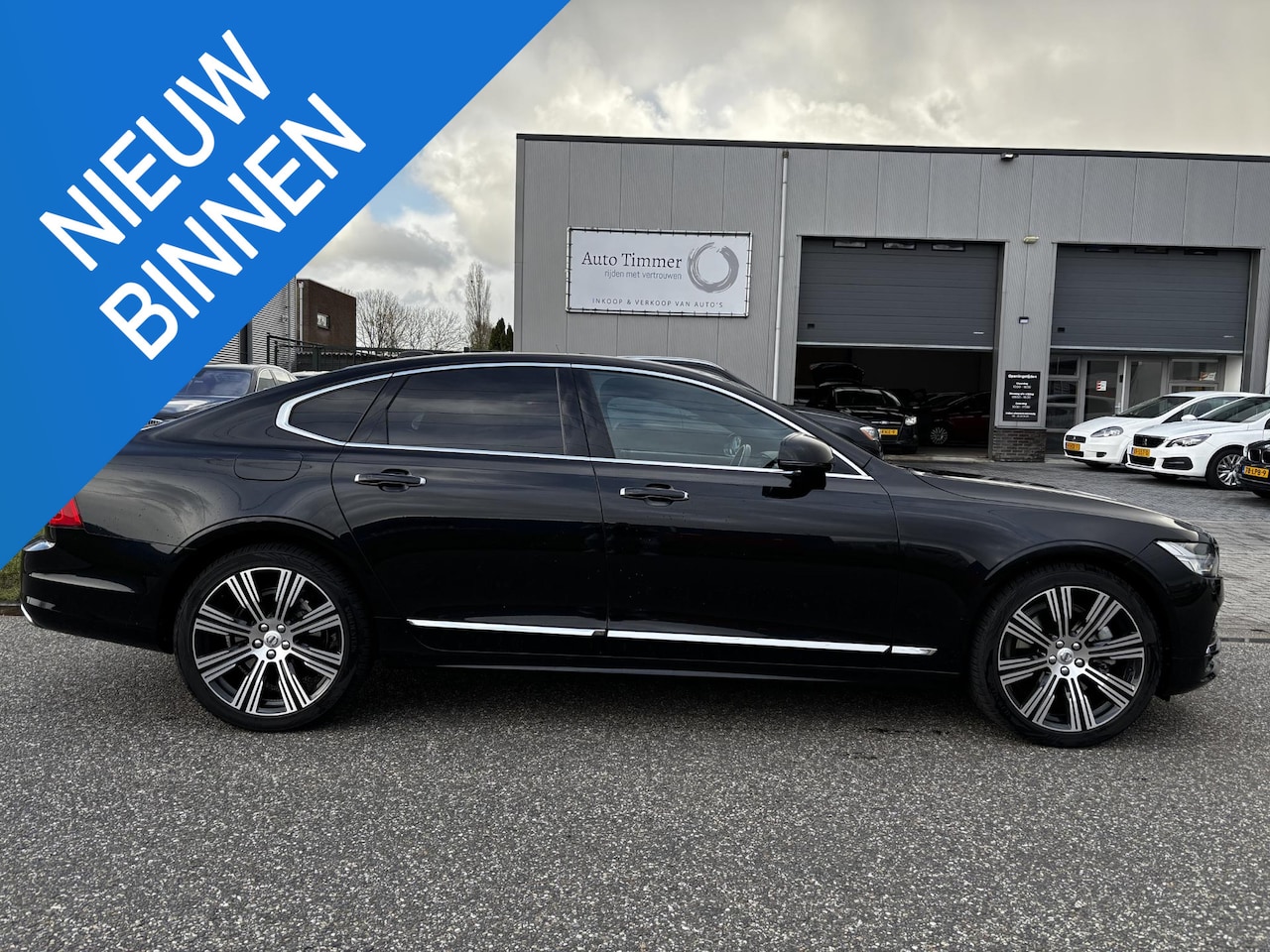 Volvo S90 - 2.0 T8 AWD Inscription LUCHTVERING] BOMVOL] ALLE OPTIES } NIEUWSTAAT!!! - AutoWereld.nl
