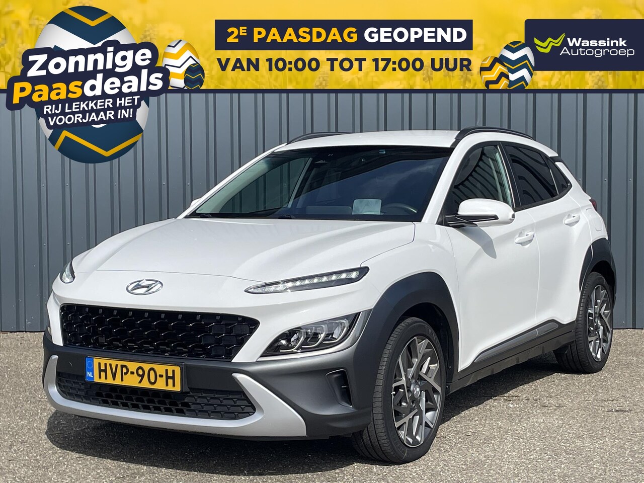 Hyundai Kona - 1.6 GDI HEV 141pk DCT Fashion I LENTEDEALS | Cruise I Carplay I Navigatie I Camera I DAB I - AutoWereld.nl