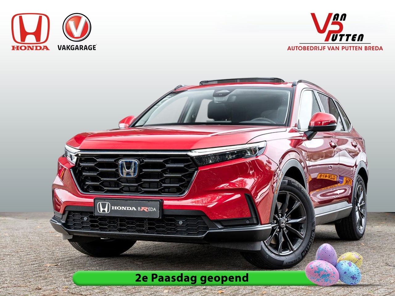 Honda CR-V - 2.0 Full Hybrid Elegance Automaat | 8 jaar garantie | Panoramadak | Navigatie | Lederen be - AutoWereld.nl
