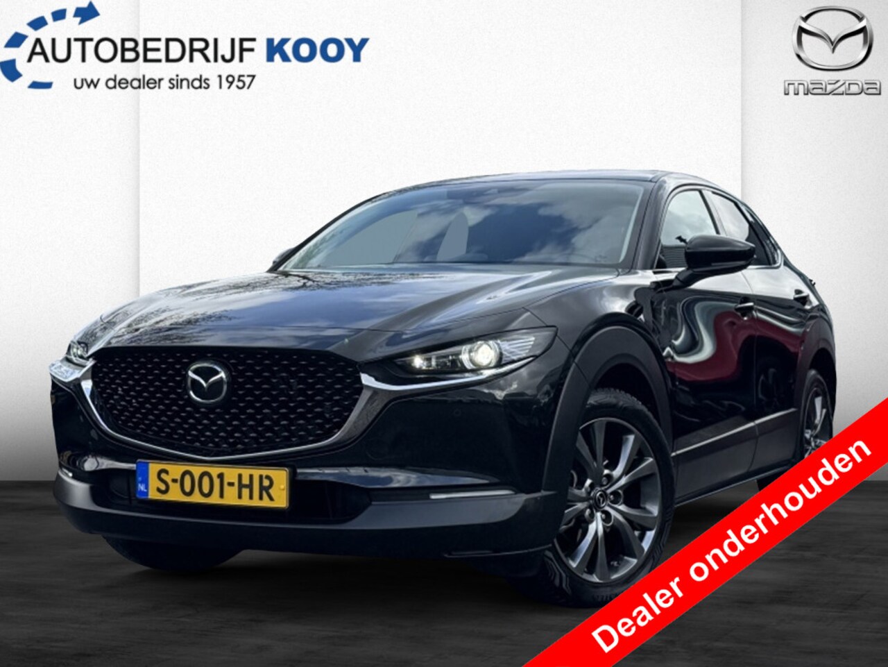 Mazda CX-30 - 2.0 eSkyActiv-X Luxury / Leder / 18" / Navi / Camera - AutoWereld.nl