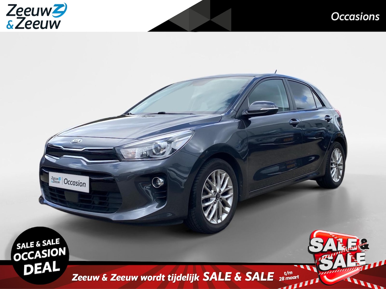 Kia Rio - 1.0 TGDI DynamicLine | Navigatie | Parkeercamera | Cruise control | Parkeersensoren - AutoWereld.nl