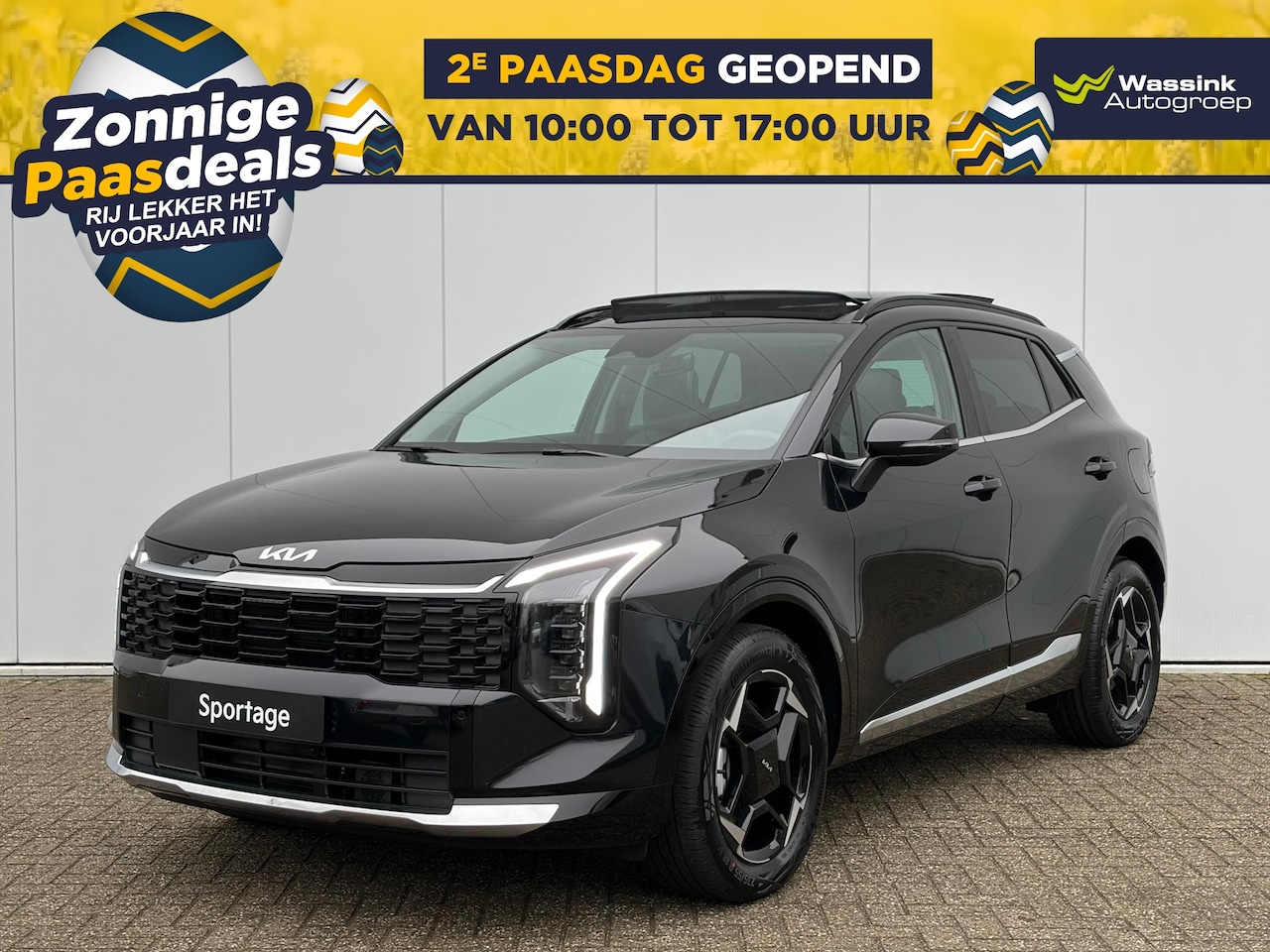 Kia Sportage - 1.6 T-GDi 239pk Hybrid AT6 DynamicPlusLine | Navigatie | Panorama schuif -kantel dak | Ada - AutoWereld.nl