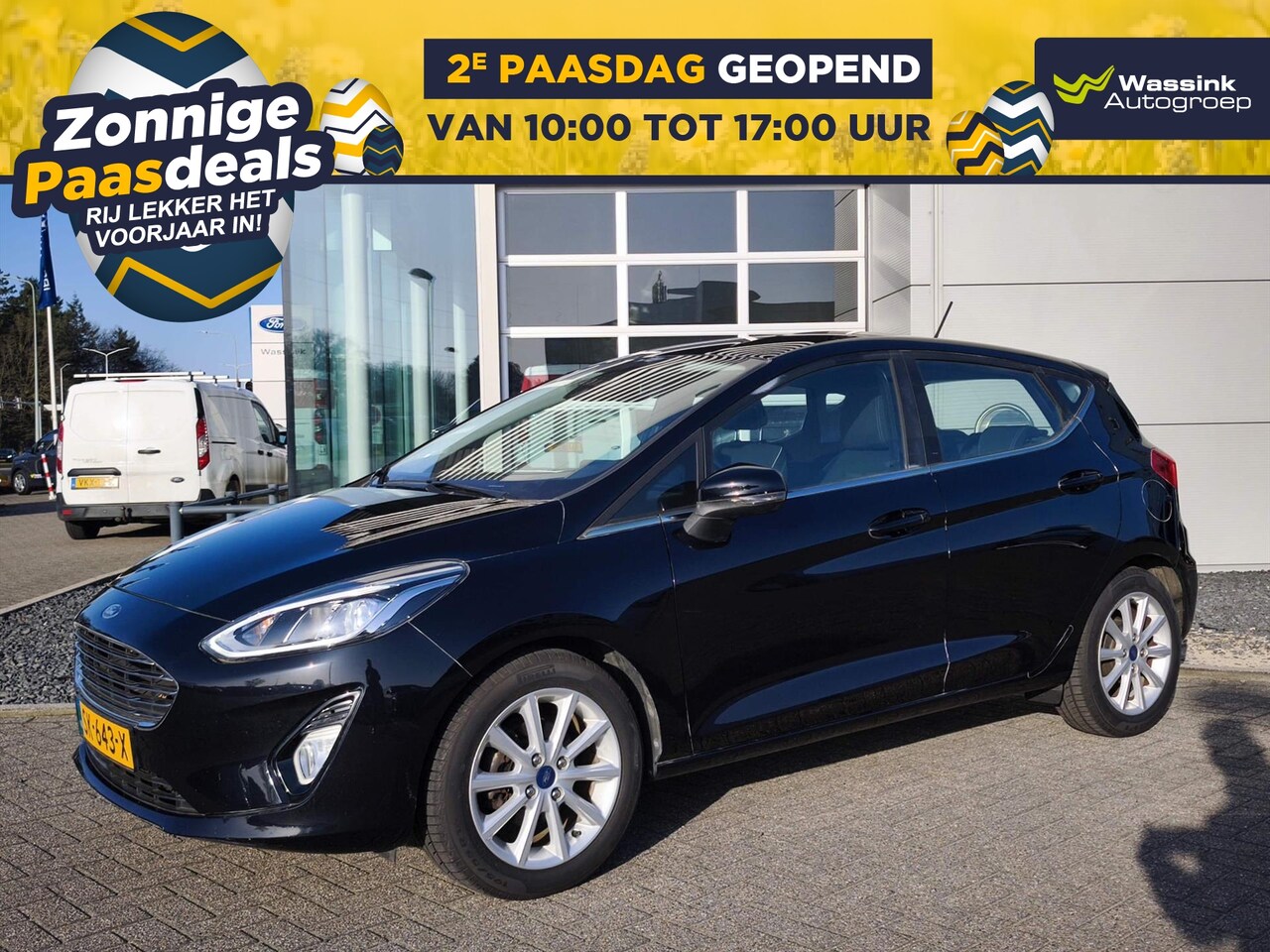 Ford Fiesta - 1.0 EcoBoost 100pk 5dr Titanium I Climate control | Voorruitverwarming I Apple Carplay / A - AutoWereld.nl