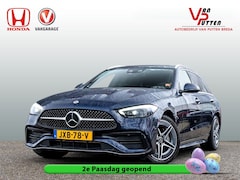 Mercedes-Benz C-klasse Estate - C300e Plug-In Hybrid AMG Line | BTW auto | Volle auto | Pano-dak | HUD | Trekhaak | Sfeerv