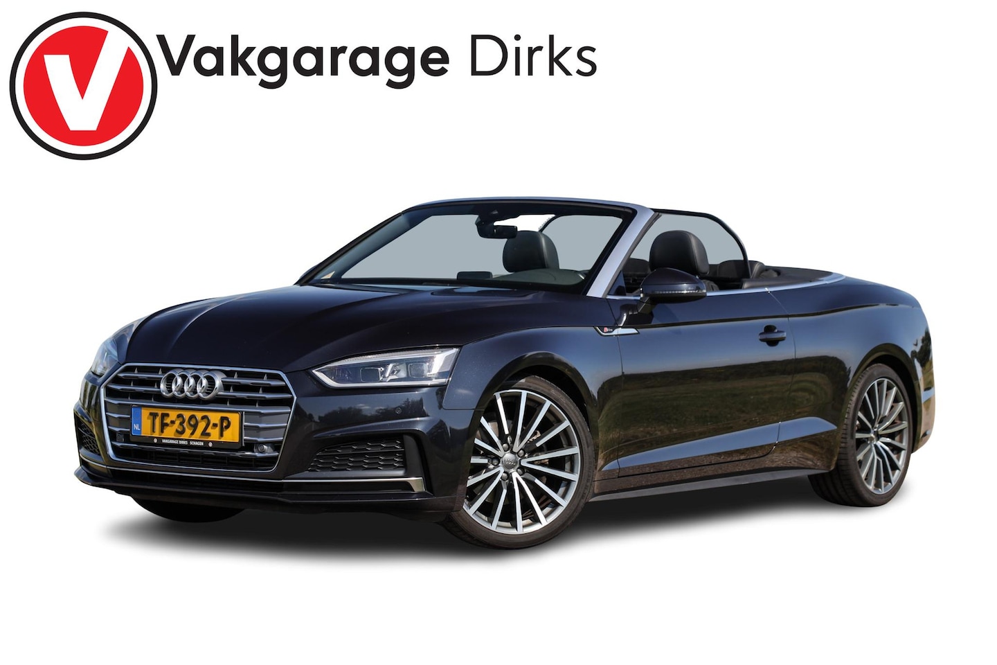 Audi A5 Cabriolet - 2.0 40 TFSI S-Line ✅ Full-LED ✅ Leder ✅ Stoelverwarming - AutoWereld.nl