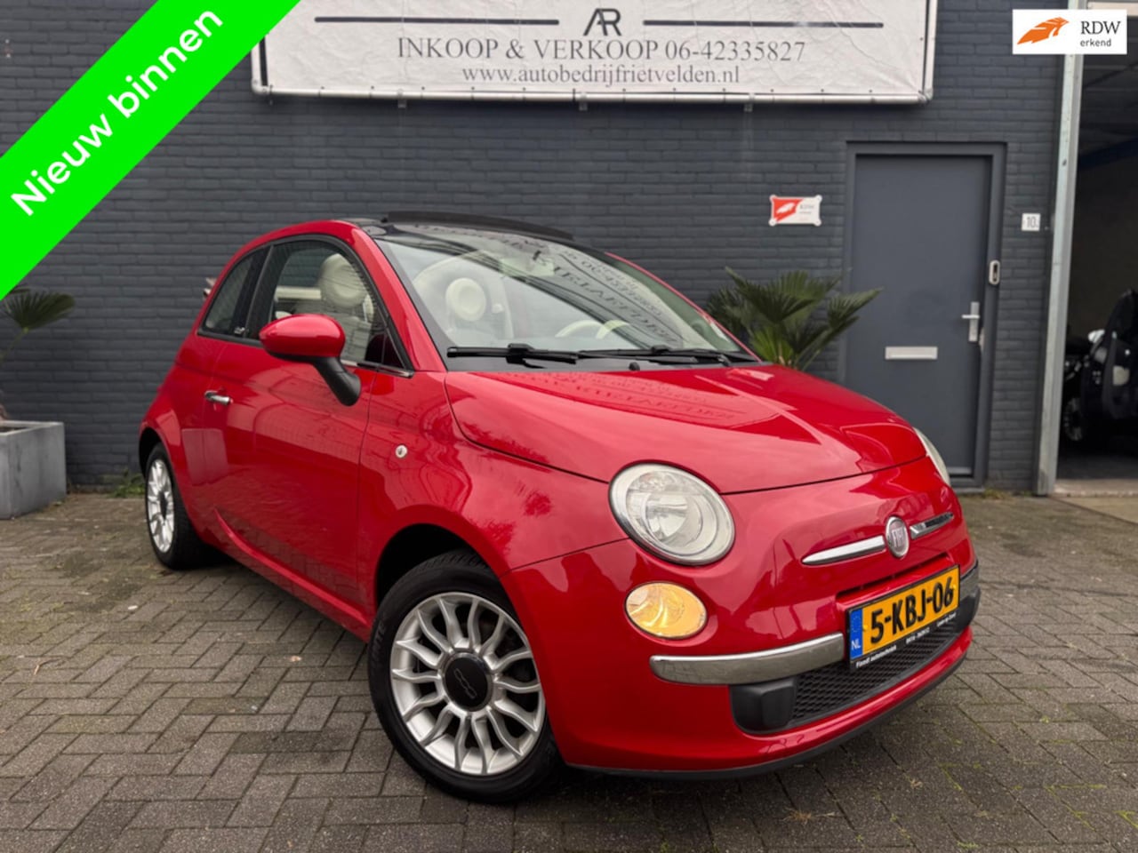 Fiat 500 C - 1.2 Pop Blue&Me Cabrio! Inruil mogelijk! - AutoWereld.nl