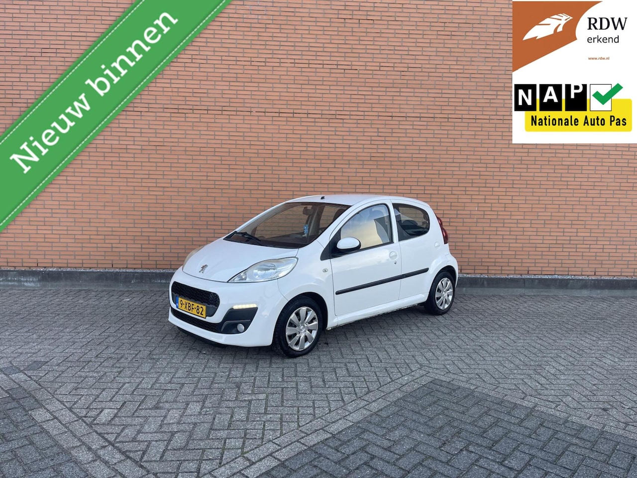 Peugeot 107 - 1.0 Active 2014 86DKM | NAP | LED | AIRCO | APK - AutoWereld.nl