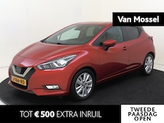 Nissan Micra - 1.0 IG-T 100PK N-Connecta | Navigatie | Achteruitrijcamera | Cruise Control | Apple CarPla