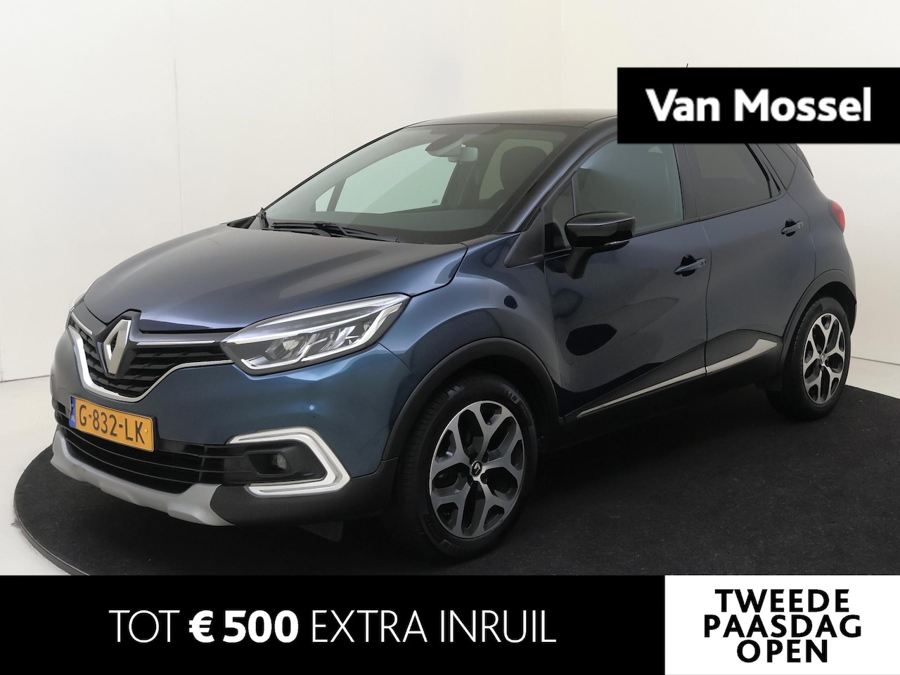 Renault Captur - 0.9 TCe 90 PK Intens Navigatie | Airco | Parkeercamera | Parkeersensoren Voor & Achter | - AutoWereld.nl