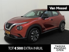 Nissan Juke - 1.0 DIG-T Acenta | Stoelverwarming | Achteruitrijcamera | Climate Control | Apple Carplay/