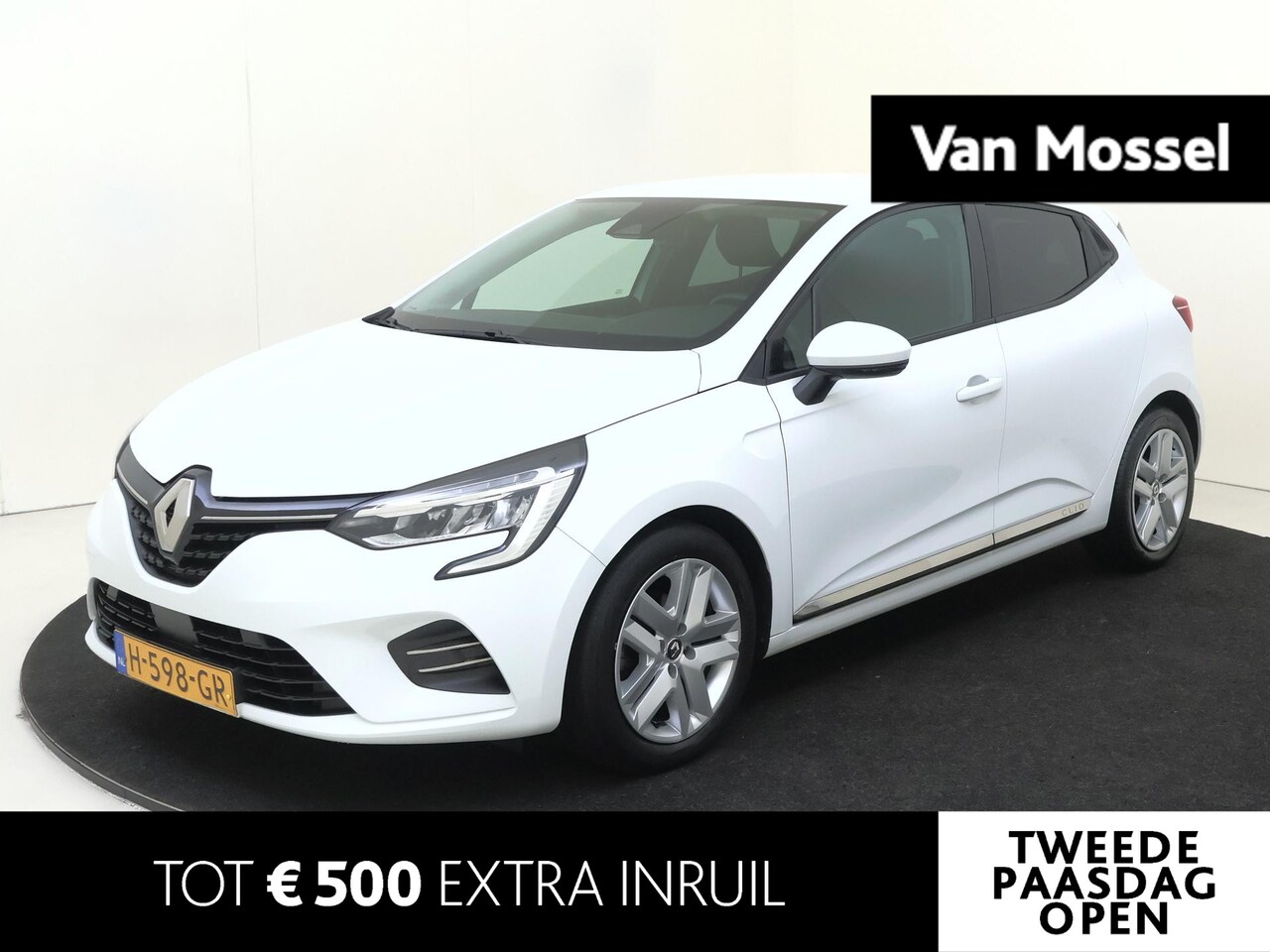 Renault Clio - 1.0 TCe 100 PK Bi-Fuel Zen Airco | Parkeersensoren Achter | Cruise Control - AutoWereld.nl