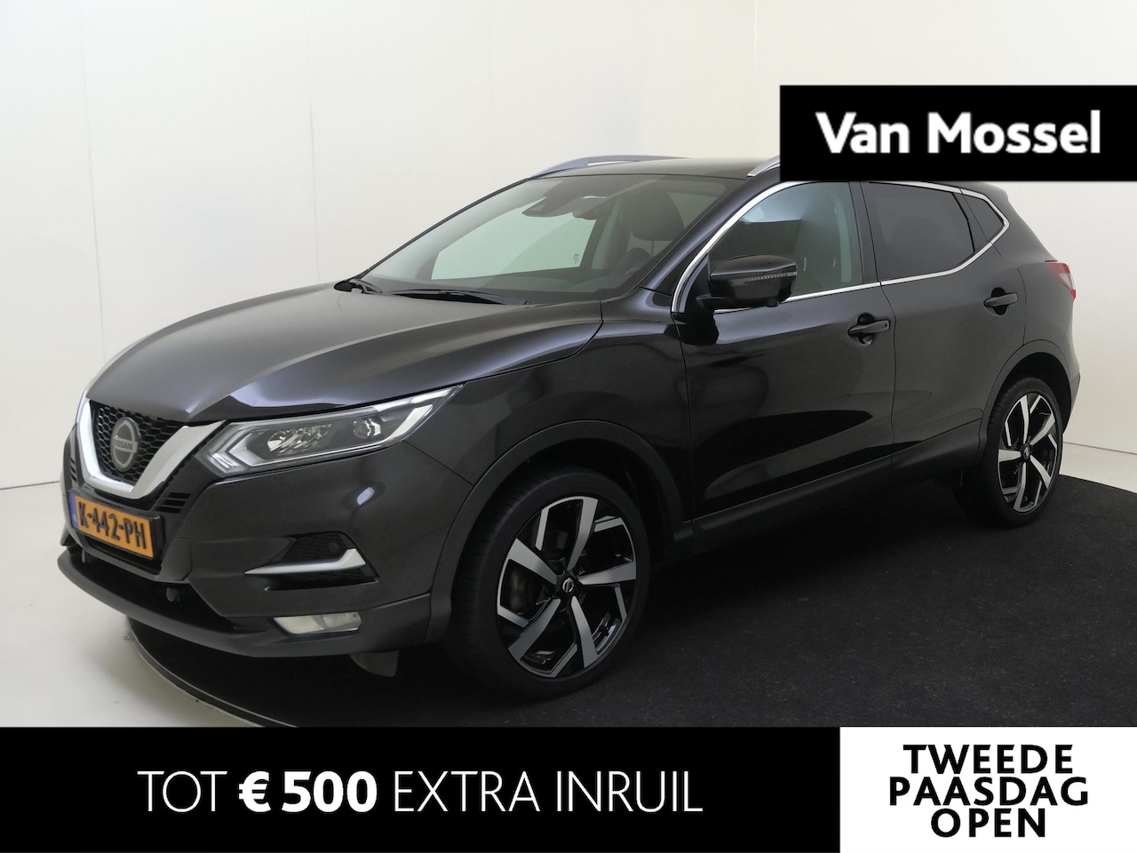 Nissan Qashqai - 1.3 DIG-T Premium Edition Premium lederen bekleding Lage kilometerstand - AutoWereld.nl