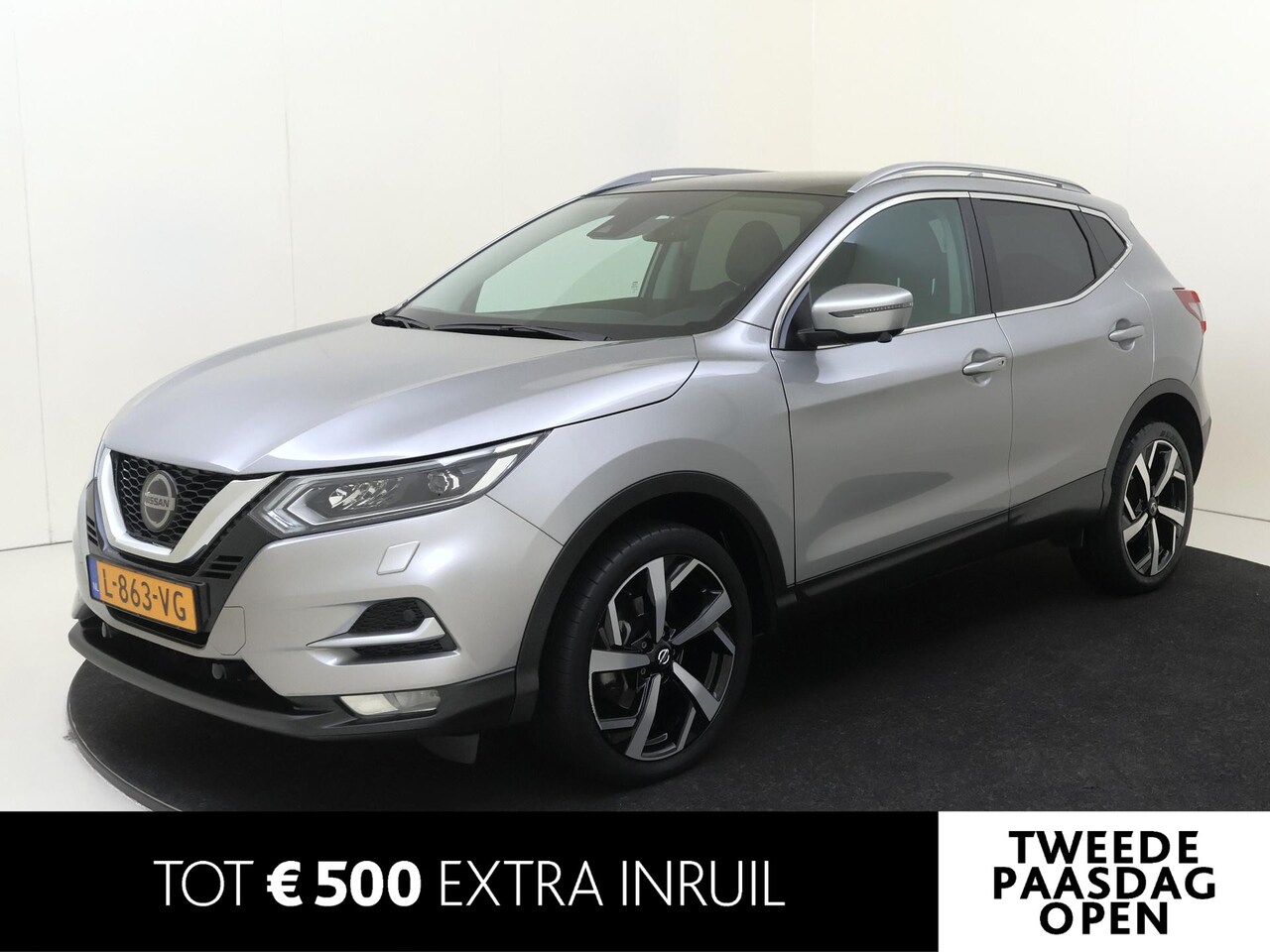 Nissan Qashqai - 1.3 DIG-T Premium Edition |Navigatie |360 Camera |Cruise & Climate Control | Panoramadak | - AutoWereld.nl