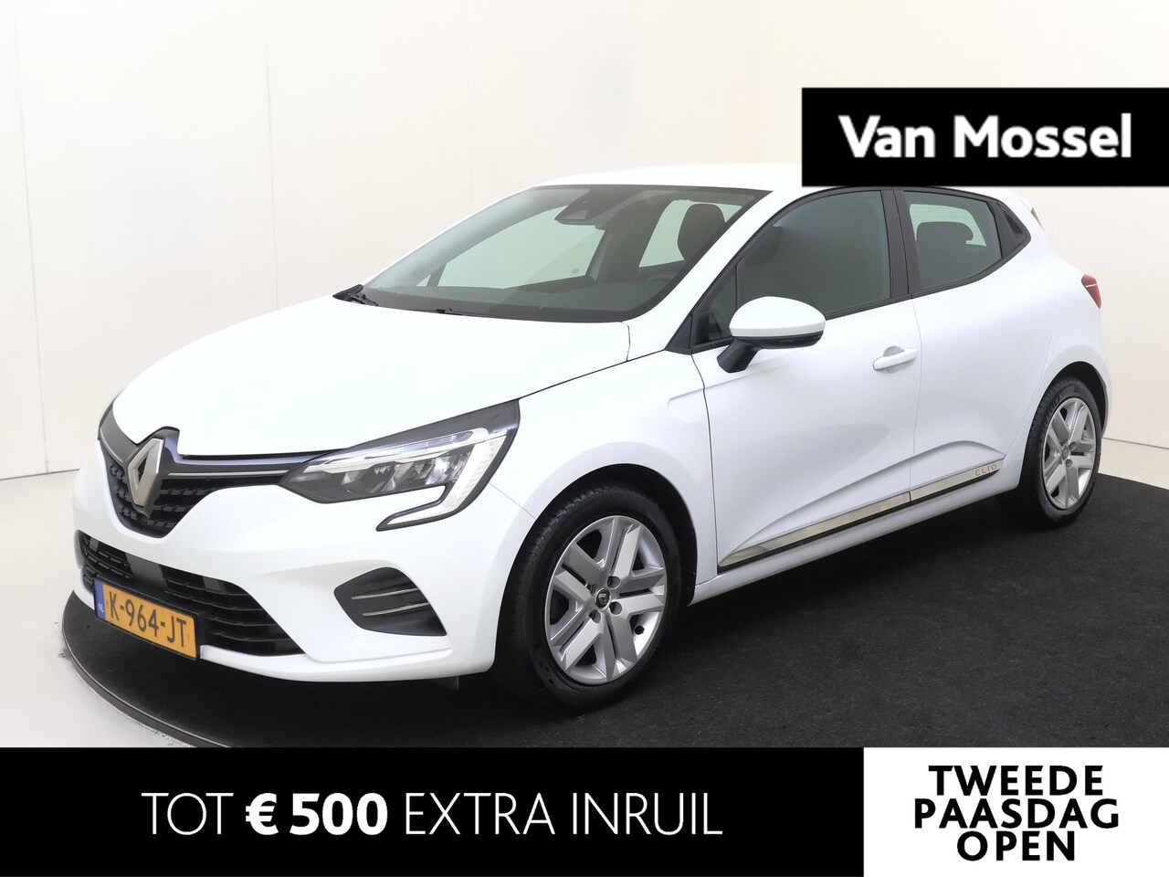 Renault Clio - 1.0 TCe Zen | Airco | Android Auto & Apple Carplay| DAB | Cruise Control | Parkeersensoren - AutoWereld.nl