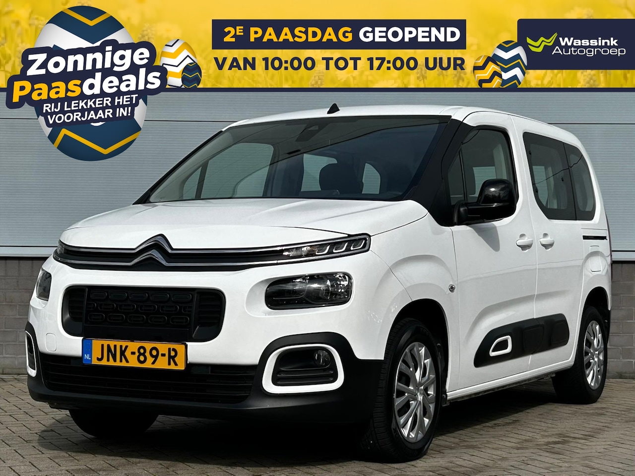 Citroën Berlingo - 130 pk Feel Automaat | Navigatie | Parkeersensoren | Cruise Control | Carplay / Android Au - AutoWereld.nl