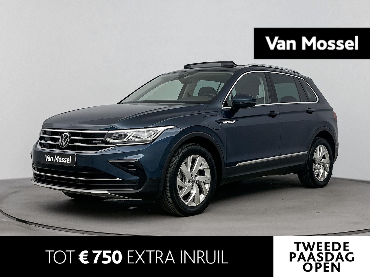 Volkswagen Tiguan - 1.4 TSI eHybrid Elegance 245PK | Schuif-/Kanteldak | Virtual Cockpit | Navigatie | Achteru - AutoWereld.nl