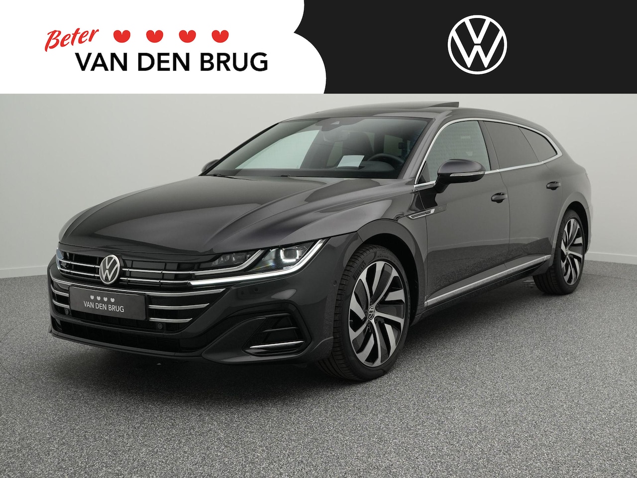Volkswagen Arteon Shooting Brake - R-Line 1.4 TSI eHybrid 218 PK | LED Matrix HD | Leder Supersport Zetels | Panoramadak | DC - AutoWereld.nl